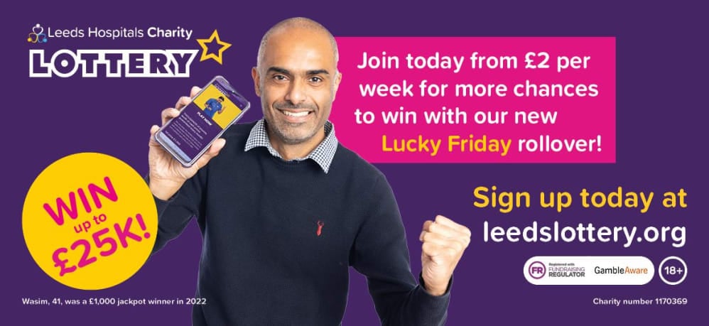 Leeds Lottery Email Signature January 2024