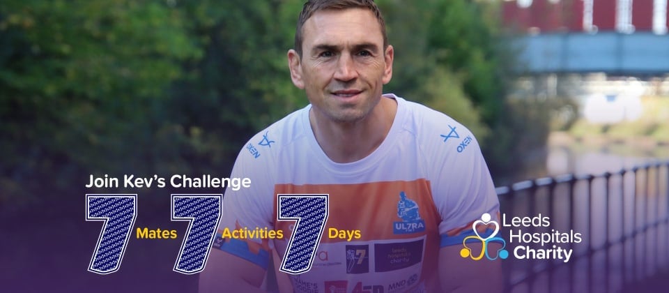 Join Kevin Sinfield and do your own 7 in 7 in 7 challenge!