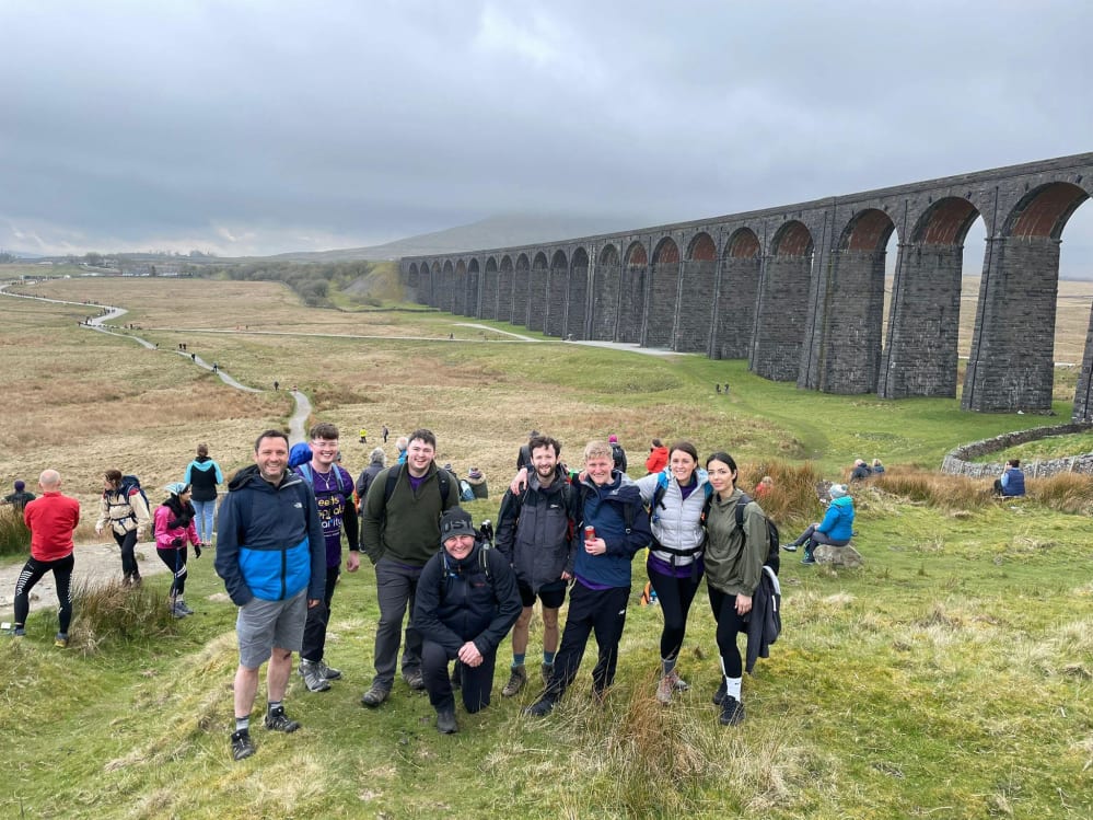 Fundraisers take on the Yorkshire Three Peaks in support of Leeds Hospitals Charity
