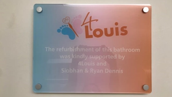 Donations from national charity and parent fundraisers help refurbish private bathrooms for bereaved families