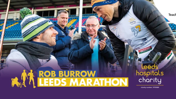 Rob Burrow Leeds Marathon